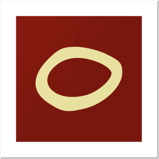 𐤏 - Letter O - Phoenician Alphabet Posters and Art